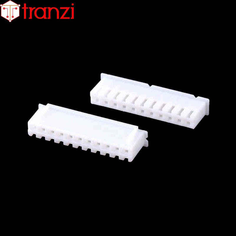 Vỏ header 2.54mm XH2.54 11P 8mm trắng - túi 50 cái