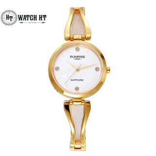 Đồng hồ nữ SUNRISE 9934SA Kính Sapphire chống xước và nước tuyệt đối