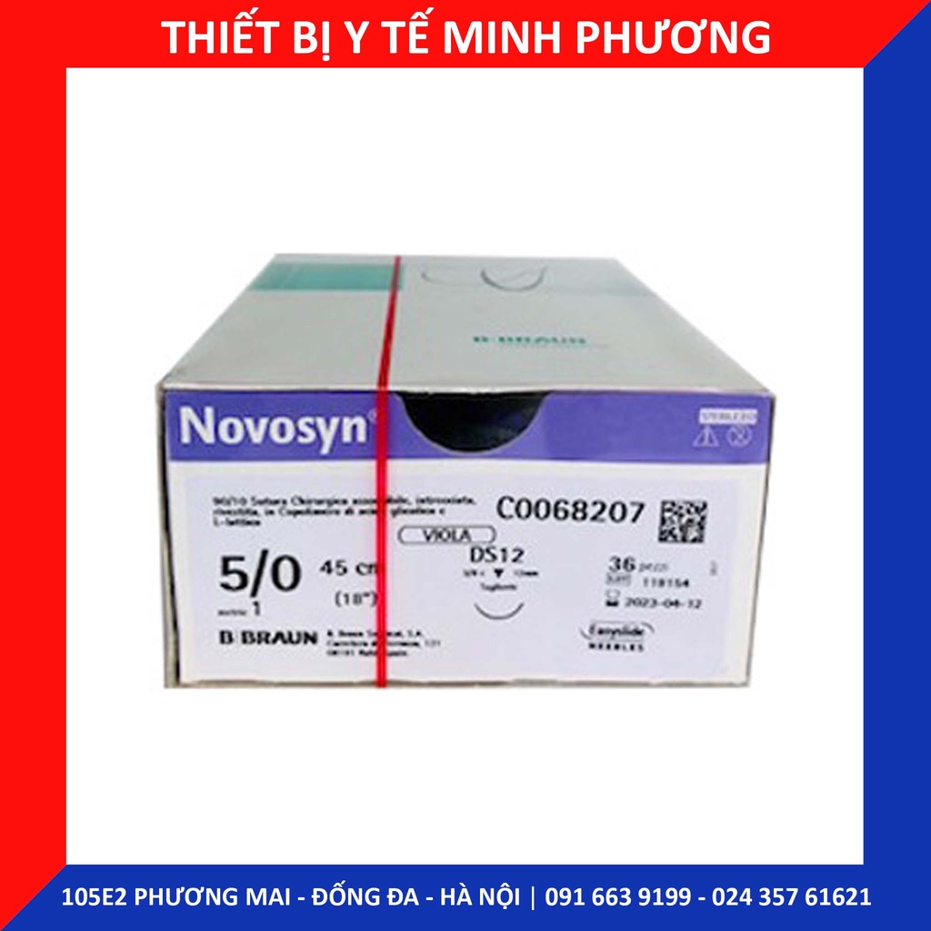 Bán lẻ chỉ khâu phẫu thuật tự tiêu Novosyn các số