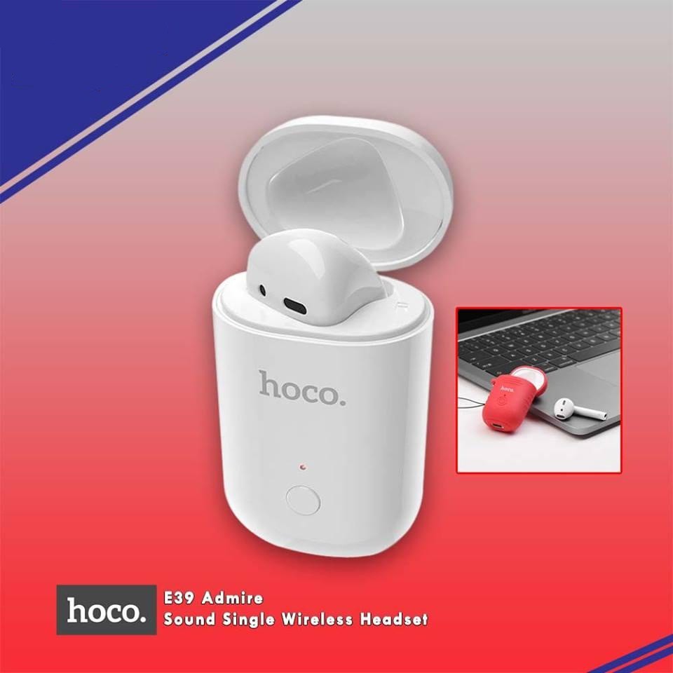 [Mã 2404EL10K giảm 10K đơn 20K] (SIÊU PHẨM CHÍNH HÃNG 100 %)Tai Nghe Bluetooth HoCo E39 V5.0 Cảm Biến Vân Tay