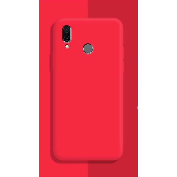 Ốp điện thoại silicon mềm chống sốc màu trơn cho Huawei honor play