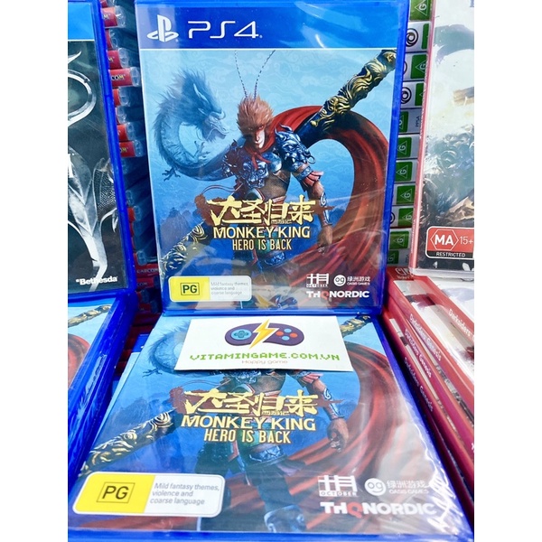 Đĩa Game PS4: Monkey King: Hero is Back