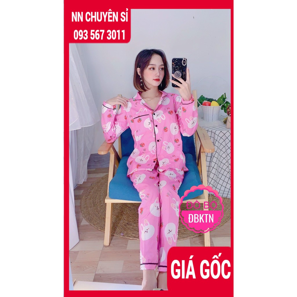 ĐỒ BỘ KATE DÀI IN HÌNH ⚡ẢNH THẬT⚡ BỘ NGỦ NỮ HOẠT HÌNH TỔNG HỢP - ĐỒ BỘ TAY DÀI MẶC NHÀ BKT