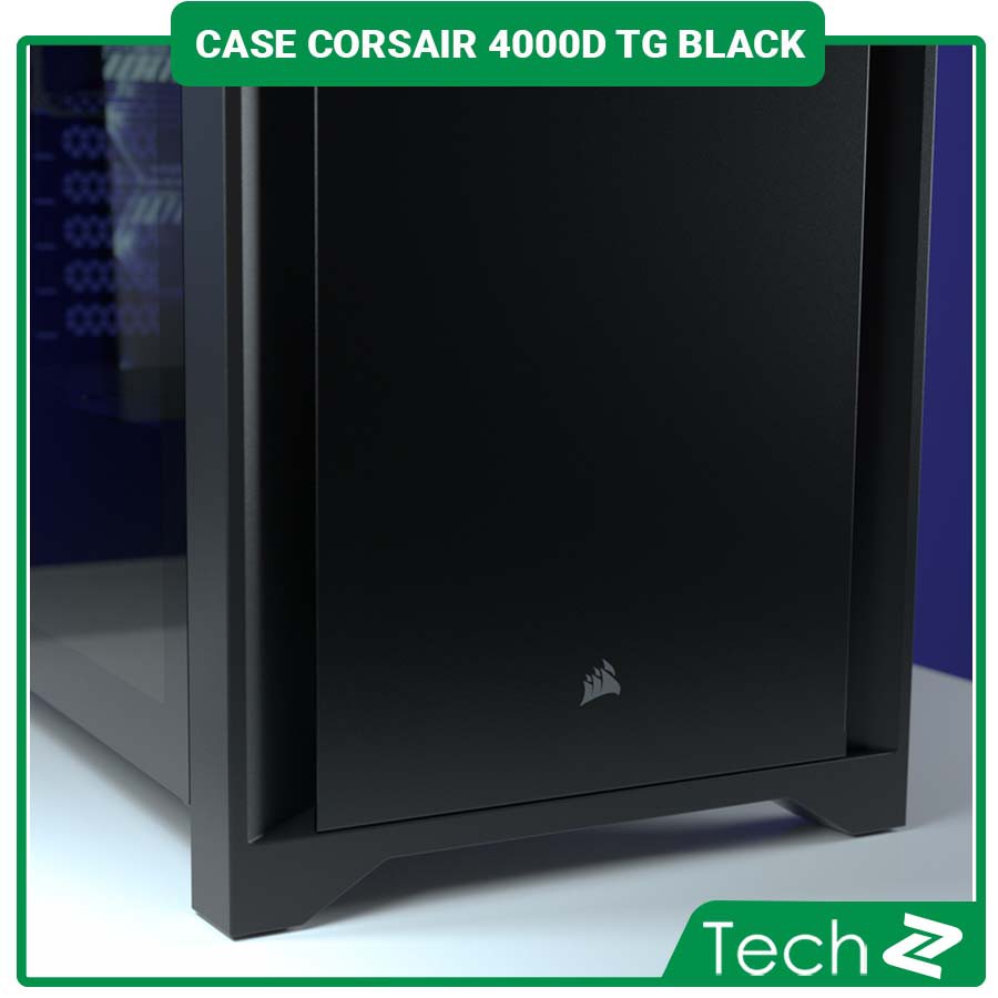 Vỏ Case Corsair 4000D TG Black (Mid Tower/Màu Đen)