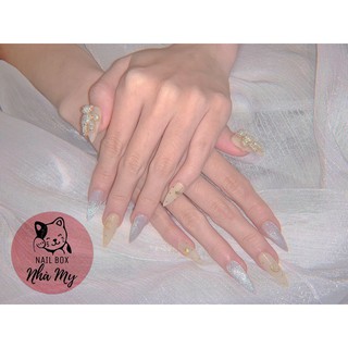[NailBox] Móng úp mắt mèo gấu đá cao cấp