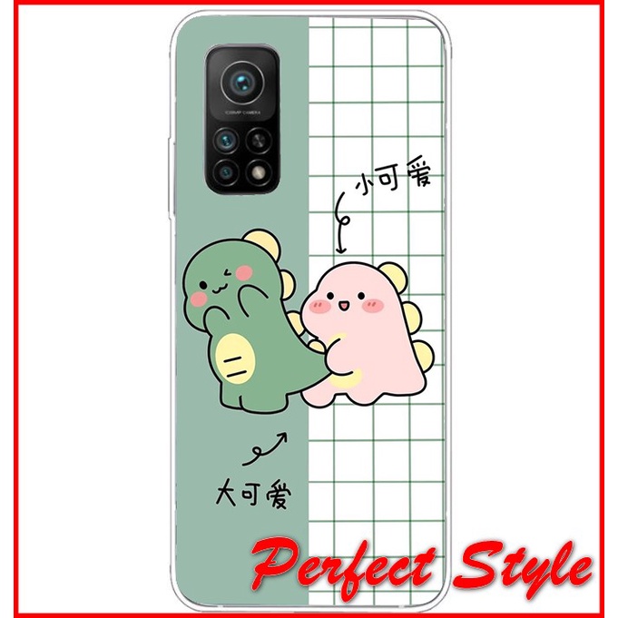 Ốp lưng Silicon Khủng long Xiaomi redmi 10c 10A Poco C40 note 11 4g note 11s note 11 pro 4g Việt Nam K50 Pro gaming K40s