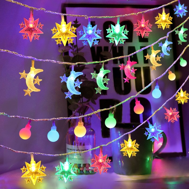 Đèn LED Trang Trí Nhiều Màu Sắc 3M - Nhiều Kiểu Dáng Trang Trí Noel, Tết Độc Đáo