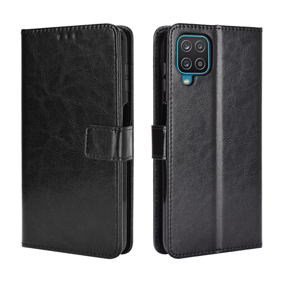 Ốp điện thoại Samsung Galaxy A12 Ví da PU Flip Phone Case Samsung A12 GalaxyA12 Ốp điện thoại