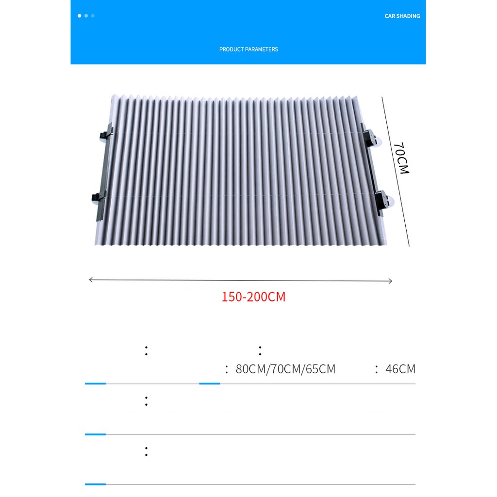 Rèm che nắng kính lái ô tô tự cuốn thông minh,Tấm Chắn Nắng Ô Tô đủ size đủ kích cỡ cho các loại xe, Chống Tia UV và Tia