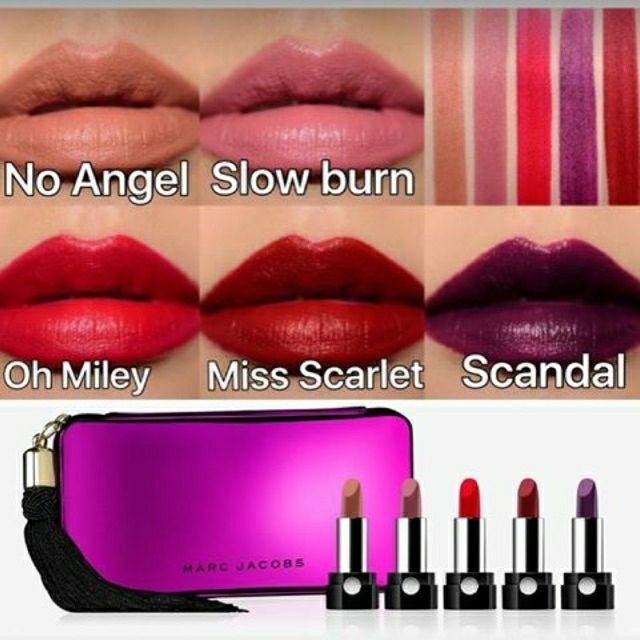 🎁 [MARC JACOBS] VỎ XƯỚC set 5 thỏi son Marc Jacobs up all night | BigBuy360 - bigbuy360.vn