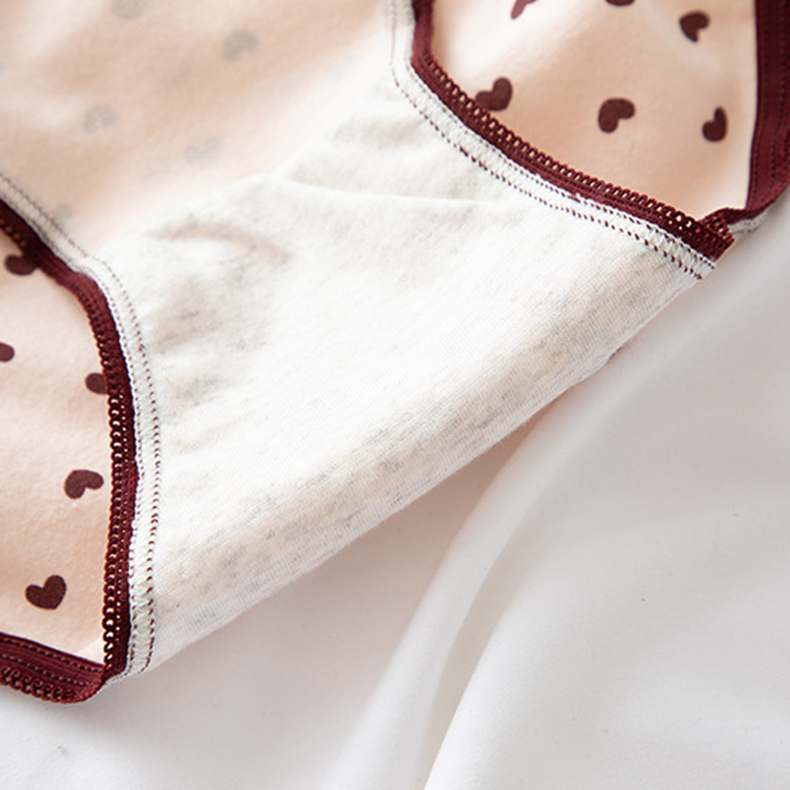 Quần Lót Cotton Lưng Vừa In Họa Tiết Dễ Thương Cho Nữ | BigBuy360 - bigbuy360.vn