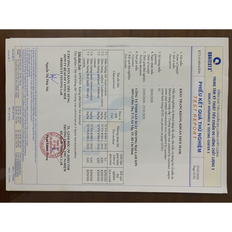 Khẩu Trang 4 Lớp Kháng Khuẩn True Mask ( Hộp 50 Cái ) | BigBuy360 - bigbuy360.vn