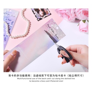 Sticker Ruy Băng lấp Lánh trang trí sổ và toploader