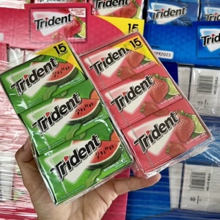 Kẹo singum Trident hộp 15 phong - USA