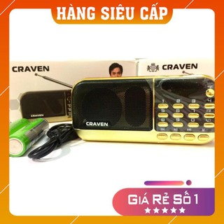 Loa nghe nhạc usb thẻ nhớ fm cr-836s - máy nghe pháp đa năng craven 836s - siêu bền