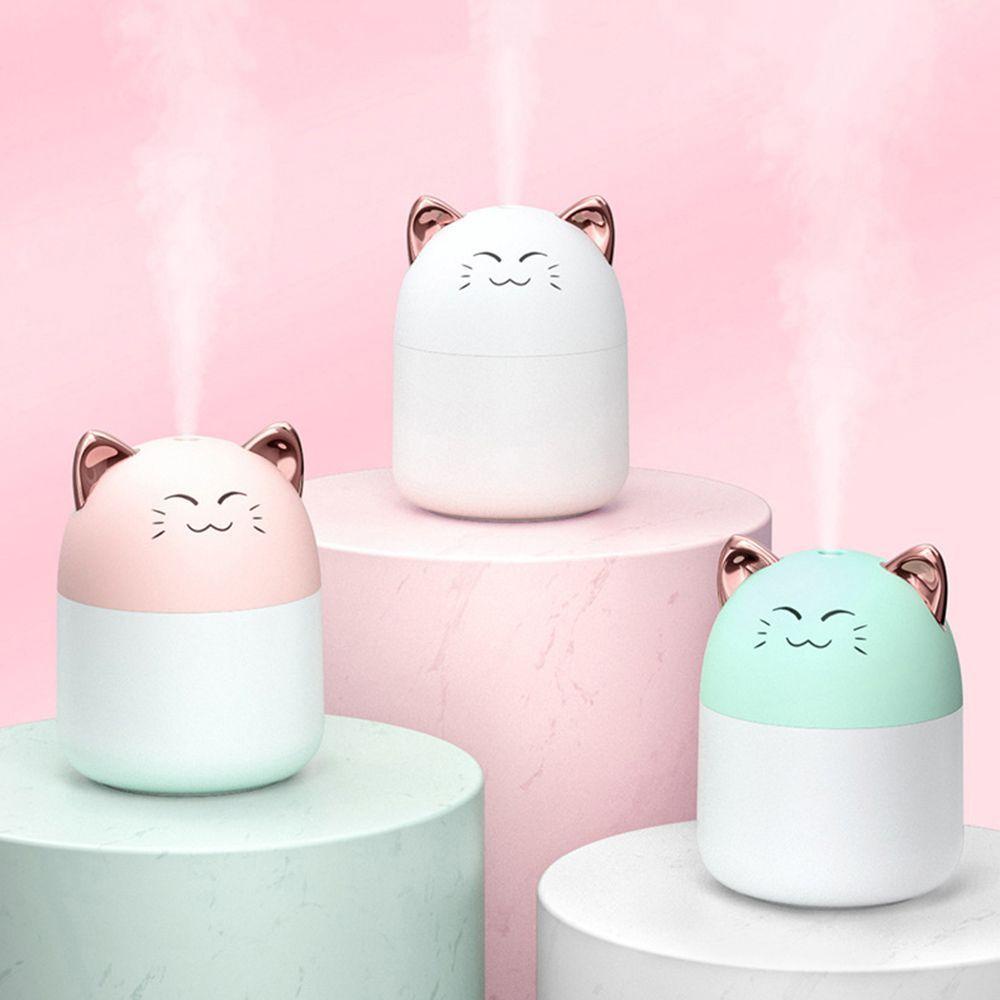 Máy Phun Sương Tạo Ẩm Không Khí Có Đèn Nhiều Màu Sắc Để Bàn Mới