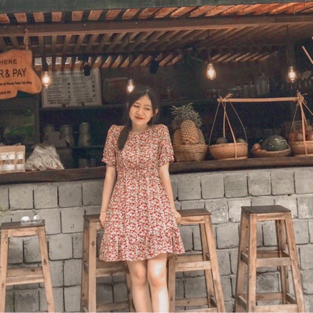 Váy chun eo xòe đuôi cá dáng ngắn VKE1010 Ulzzang style🌸 Hàng Quảng Châu