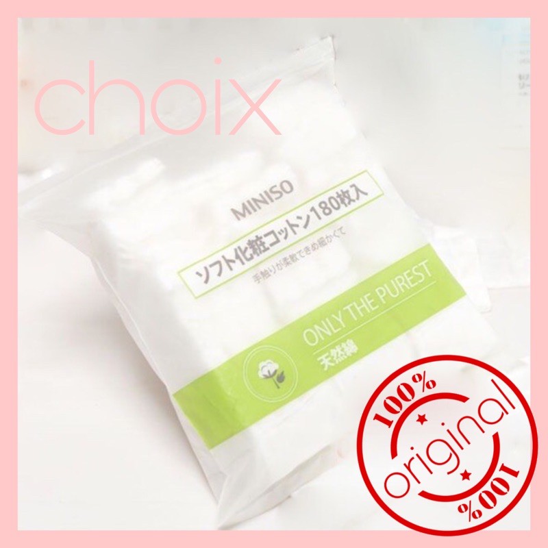 Bông tẩy trang Miniso