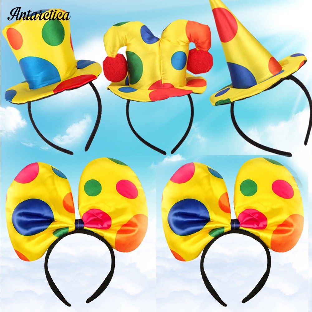 Mũ Chú Hề Jester Chấm Bi