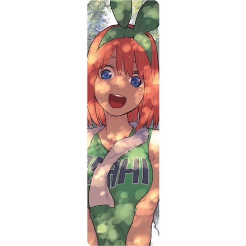 Bộ Bookmark Dấu trang Nhà có 5 nàng dâu Tập 12 Ichika, Nino, Miku, Yotsuba, Eatsuki