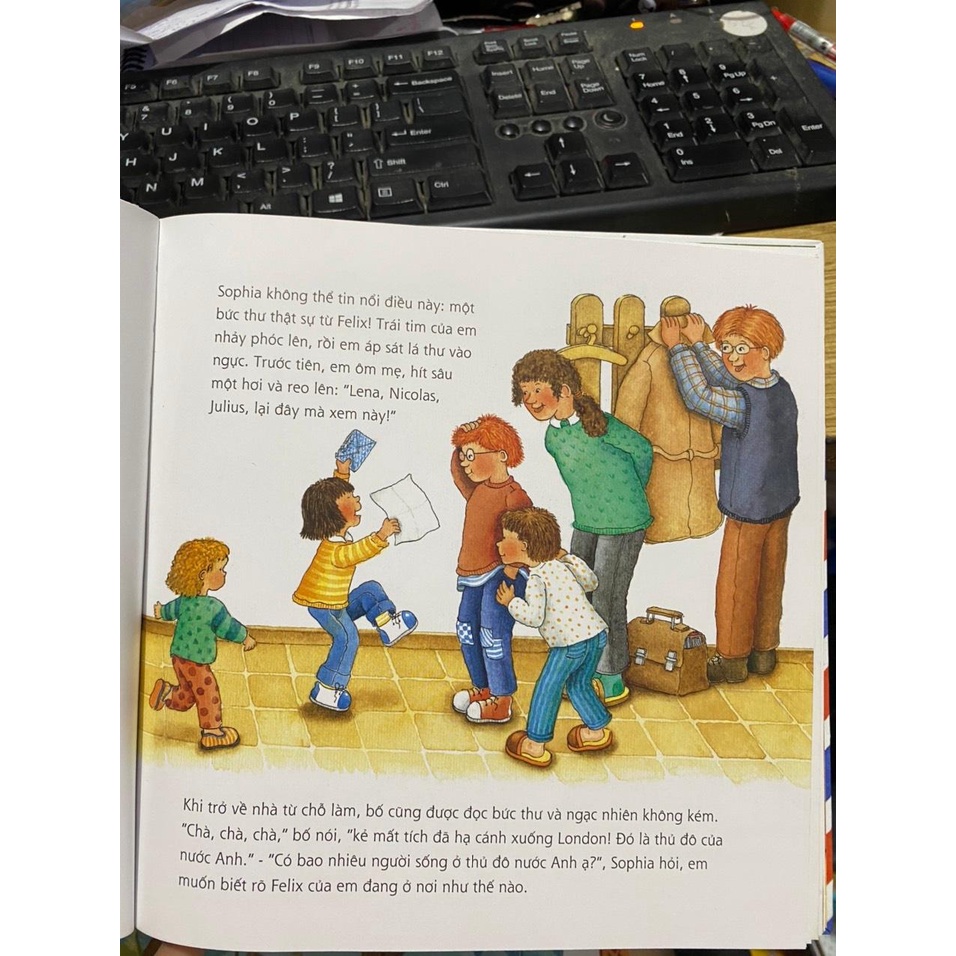 Sách - Những lá thư của Felix : Một chú thỏ bé đi du lịch thế giới ( Kim đồng )