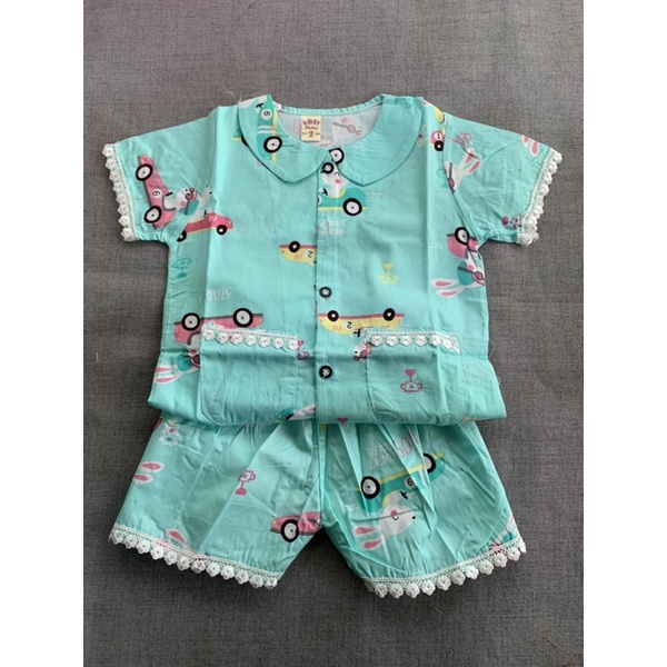 PI THÔ Bộ pijama bé gái