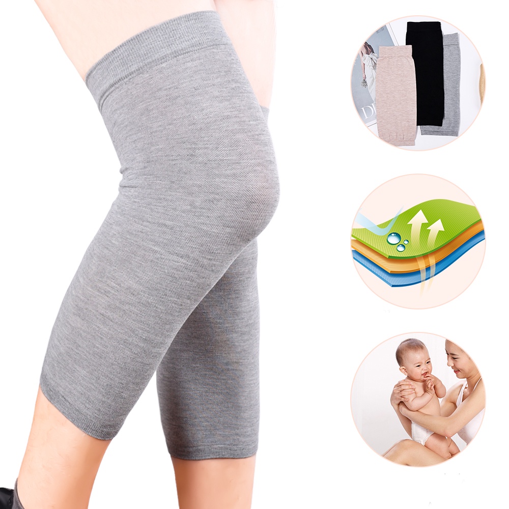 1 Đôi Tất Ống Giữ Ấm Đầu Gối Khi Chơi Thể Thao