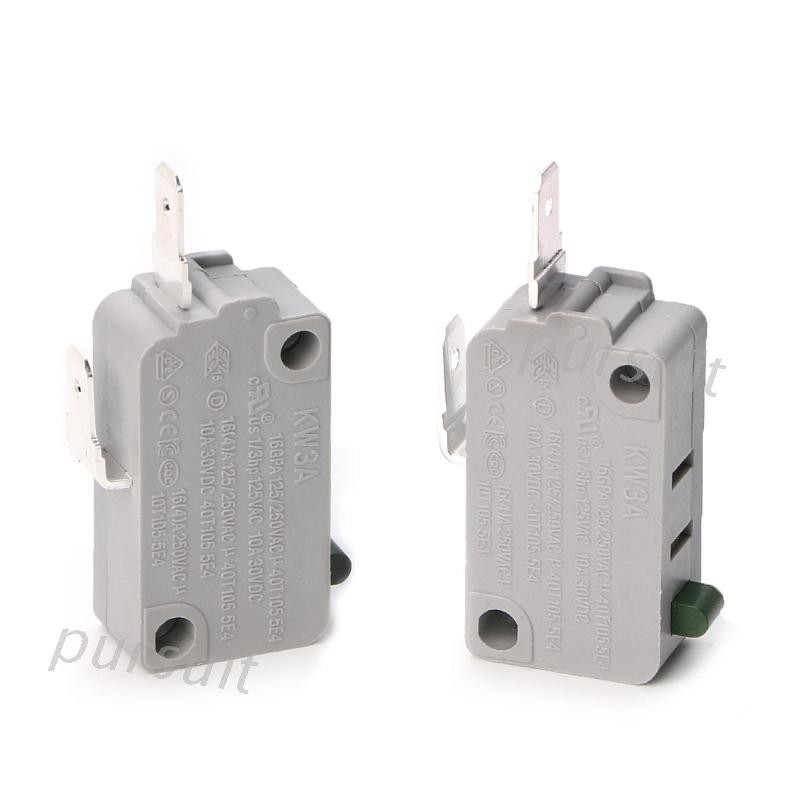 Set 2 Công Tắc Mở Cửa Lò Vi Sóng Kw3A 125v / 250v 16a