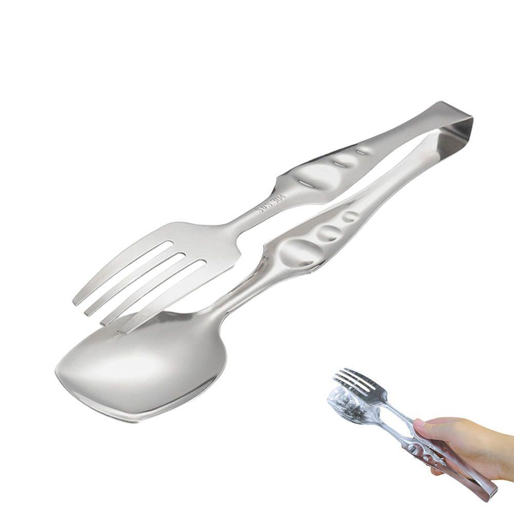 Kẹp Gắp Thức Ăn Bằng Thép Không Gỉ Tiện Lợi