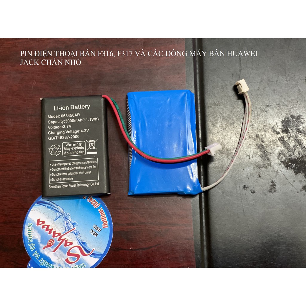 Pin điện thoại bàn ETS3023+, F316, F317, ETS3125i