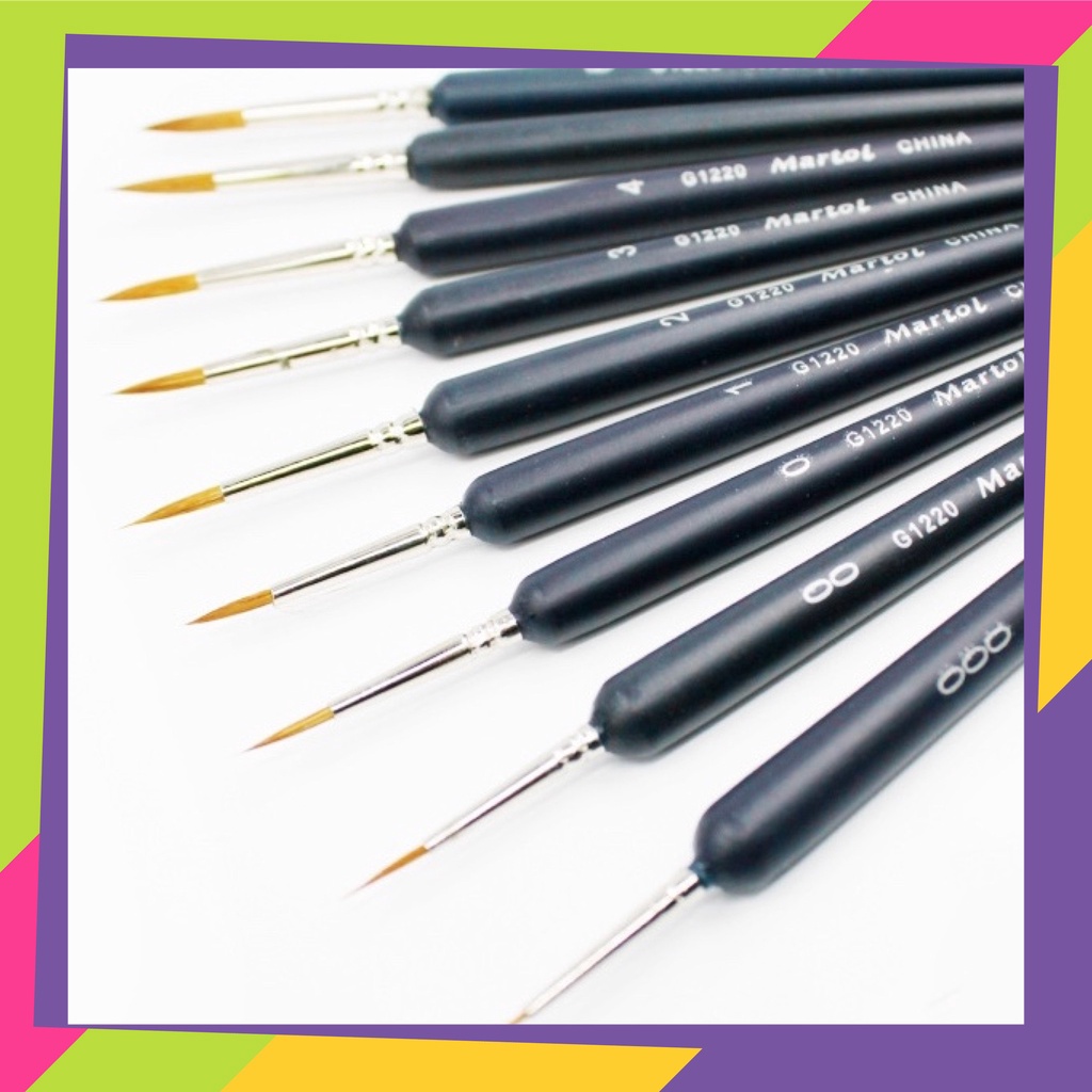 Cọ vẽ màu nước tranh sơn dầu tranh 3D acrylic Sadola B03