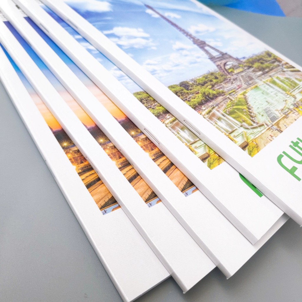 Vở Kẻ Ngang Futurebook Tháp Paris - 80/120Trang (25.2x17.3cm)