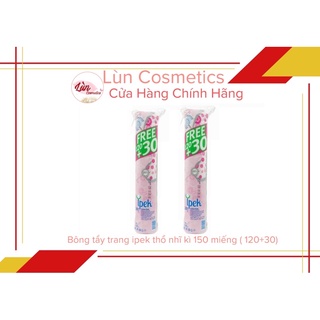 [ NEW ] Bông tẩy trang Ipek (120 + 30) 150 miếng - ( 100 + 30 ) 130 miếng Thổ Nhĩ Kì