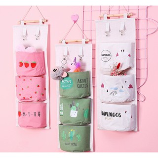 Túi vải treo tường đựng đồ tiện ích