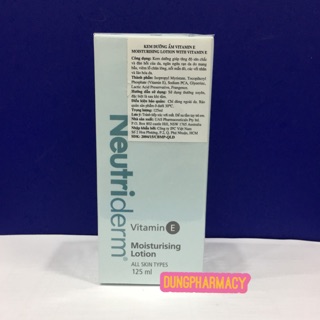 Kem dưỡng da Vitamin E Neutriderm 125ml