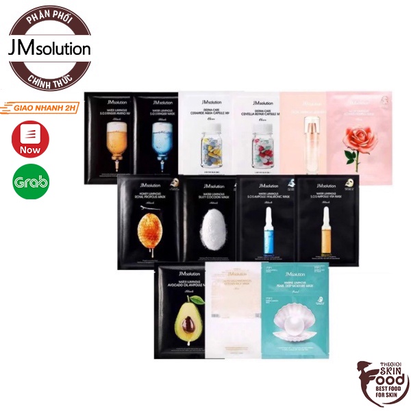 Mặt nạ giấy chăm sóc da toàn diện Hàn Quốc Jmsolution Mask