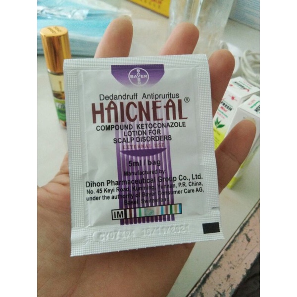 Dầu gội Haicneal hỗ trợ nấm & gàu hết hạn sử dụng ngày 26/04/2021