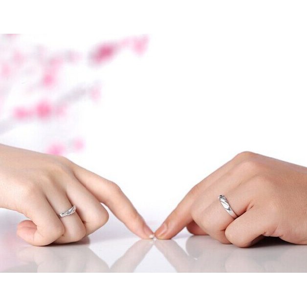 Nhẫn Cặp Nam, Nữ Phong Cách Hàn Quốc NC134