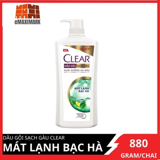Dầu gội Clear Bạc hà 900g