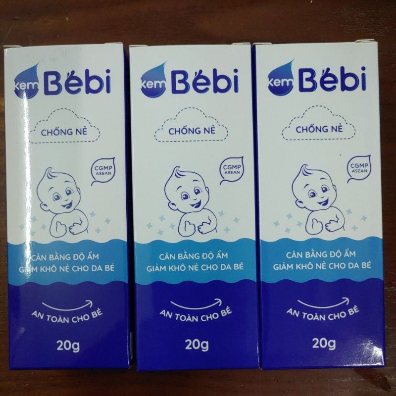 Kem chống nẻ cho bé Kem Bebi