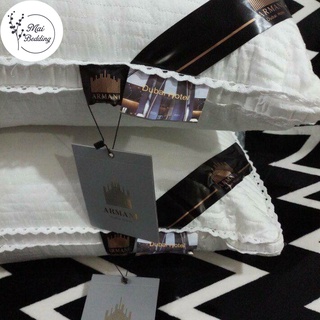Ruột gối nằm Armani Dubai hàng khách sạn 5*, thêu ren cao cấp kích thước 45 x 65 tiêu chuẩn💝Free Ship - Giá sỉ💝