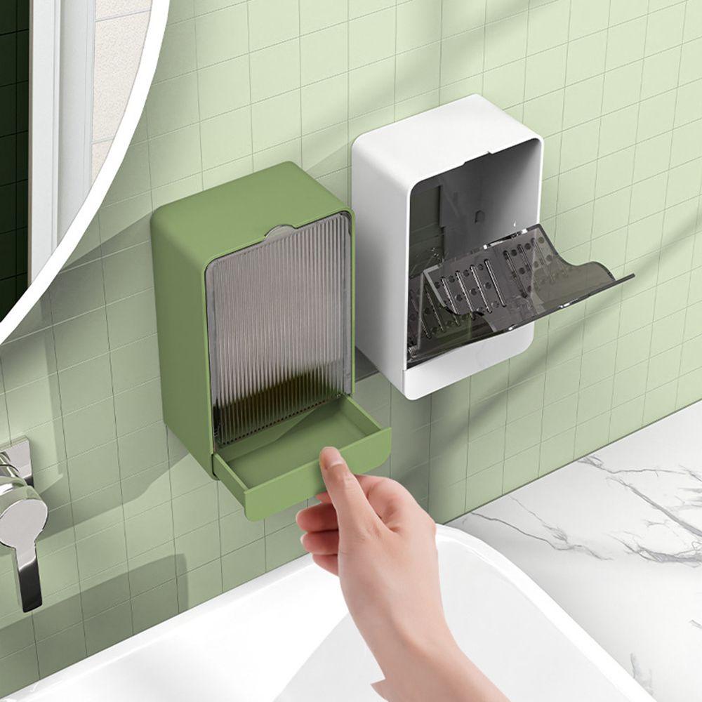 Khay Đựng Xà Phòng Có Nắp Đậy Có Thể Tháo Rời Tiện Dụng Cho Phòng Tắm / Nhà Bếp