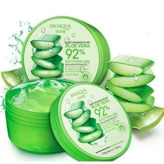 Gel nha đam 💕𝑭𝒓𝒆𝒆𝒔𝒉𝒊𝒑💕Gel lô hội Aloe Vera 92% Hydrogel BIOAQUA 220g dưỡng ẩm, làm dịu mát da
