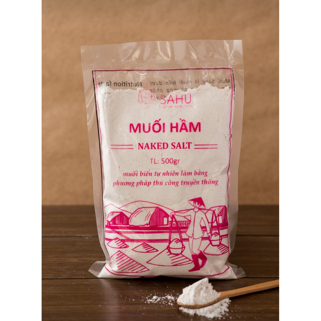 MUỐI HẦM HIỆU SAHU – 500g
