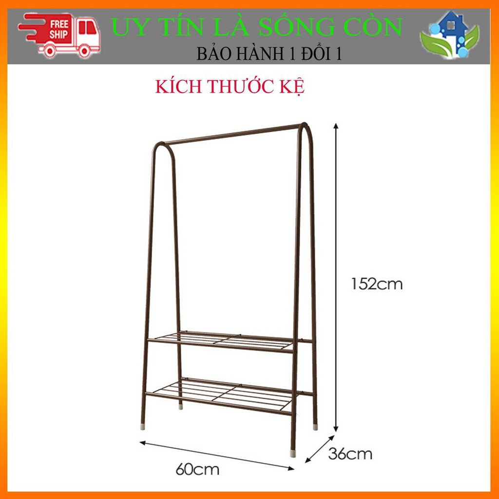 [ RẺ VÔ ĐỊCH Giá Treo Quần Áo Chữ A 2 Tầng Đa Năng Tiện Dụng Chắc Chắn