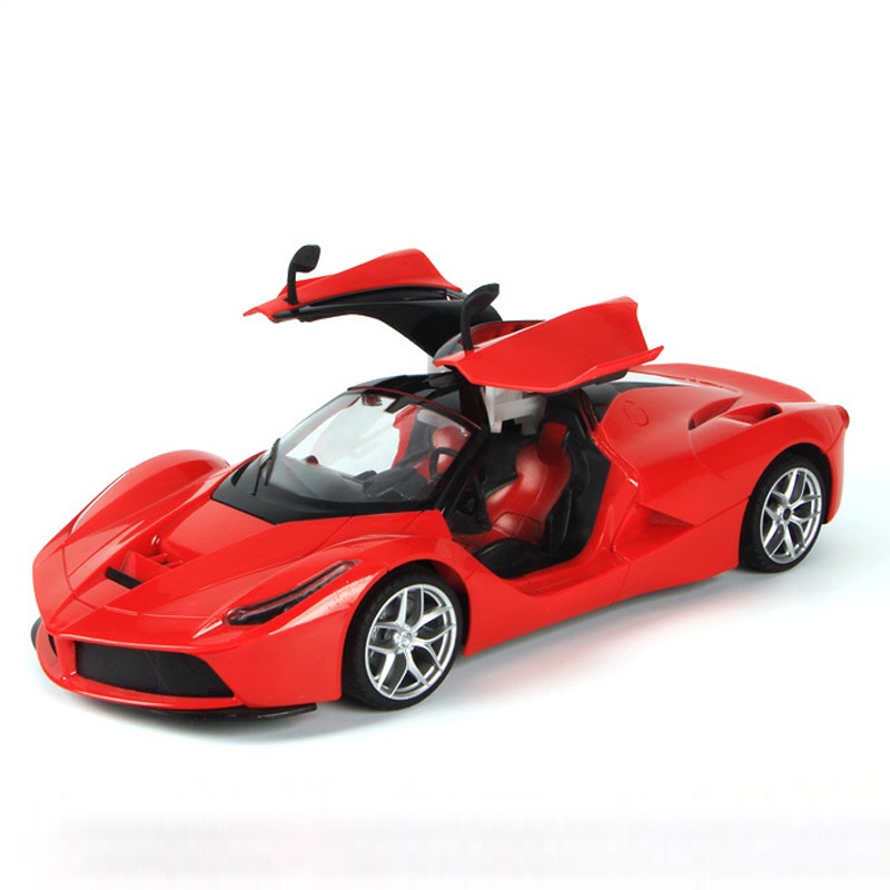 Đồ chơi ô tô mô hình điều khiển từ xa Ferrari 1:14 dài 30cm, có tặng kèm pin sạc