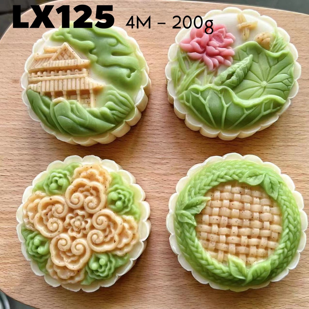 Khuôn trung thu lò xo 2022 - 200g