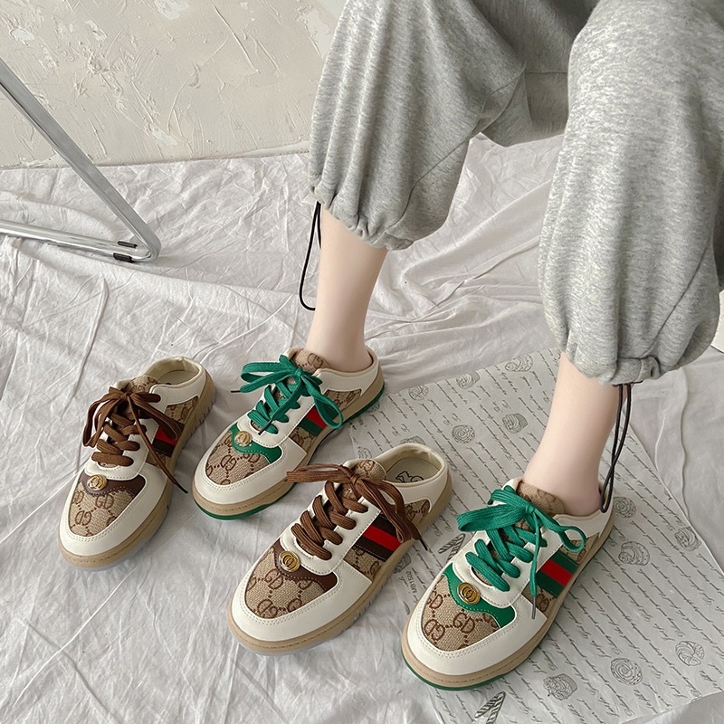 [Rẻ Vô Địch] Giày sục nữ, Sục Thể thao nữ 3 sọc GC cực chất hàng cao cấp