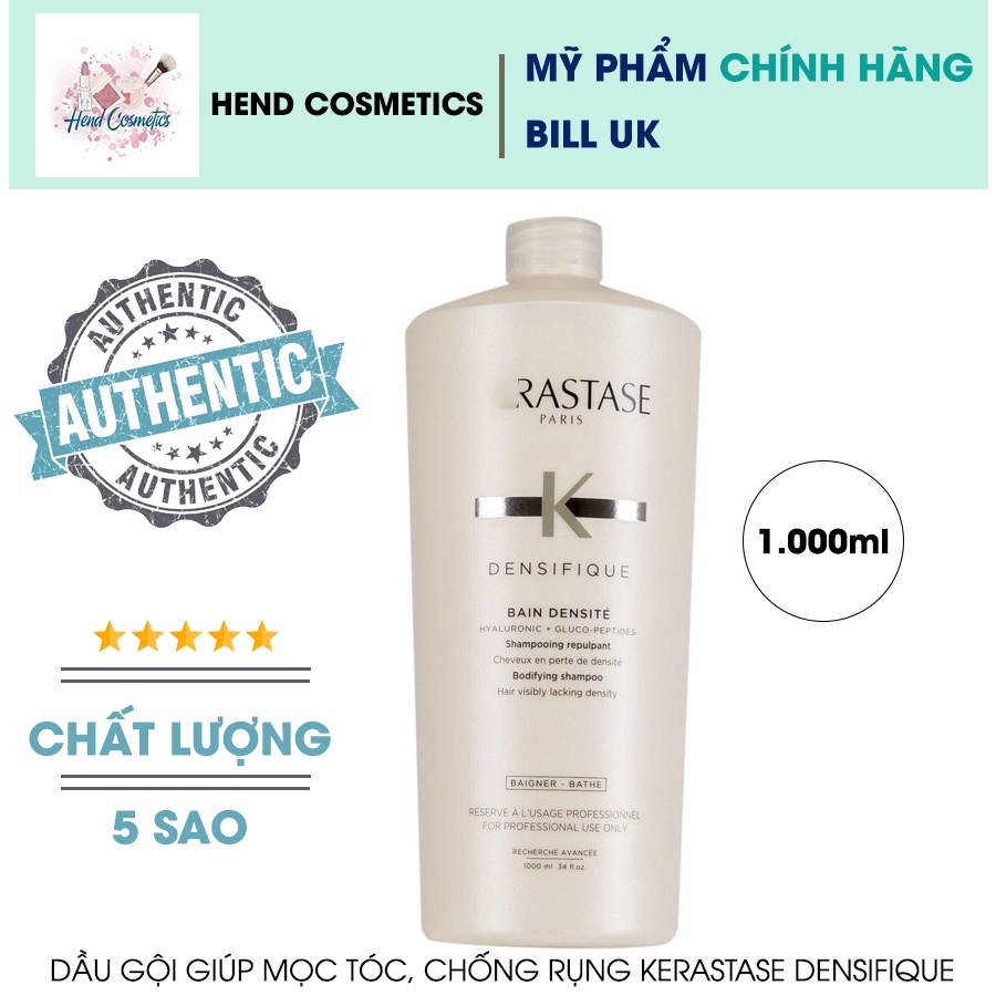 Dầu gội giúp mọc tóc, chống gãy rụng Kerastase Densifique 1000ml