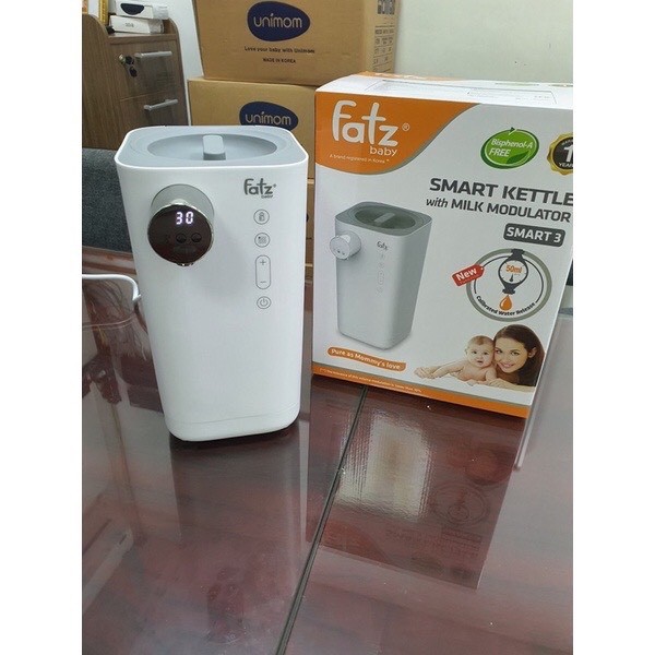 MÁY ĐUN VÀ HÂM NƯỚC PHA SỮA THÔNG MINH FATZ BABY - SMART 3 - FB3802MX